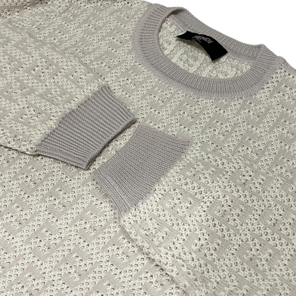 FENDI FFロゴニットFZX034 AKFS 古着・中古-5枚目のアイテム画像