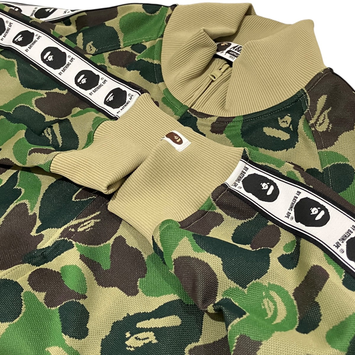 A BATHING APE 【ABC CAMO JACQUARD TRACK JACKET】カモフラジップジャケット001ZPL201002F 古着・中古-5枚目のアイテム画像