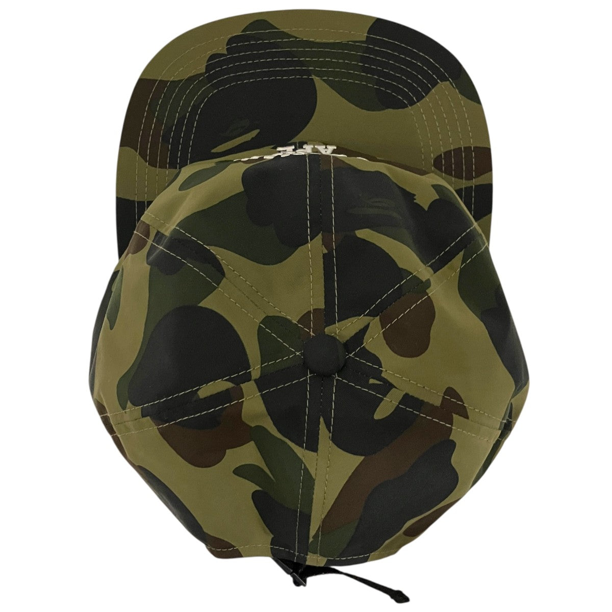 A BATHING APE 【Wind Stopper 1St Camo Panel Cap】カモフラ柄キャップ001CPK701006M 古着・中古-4枚目のアイテム画像
