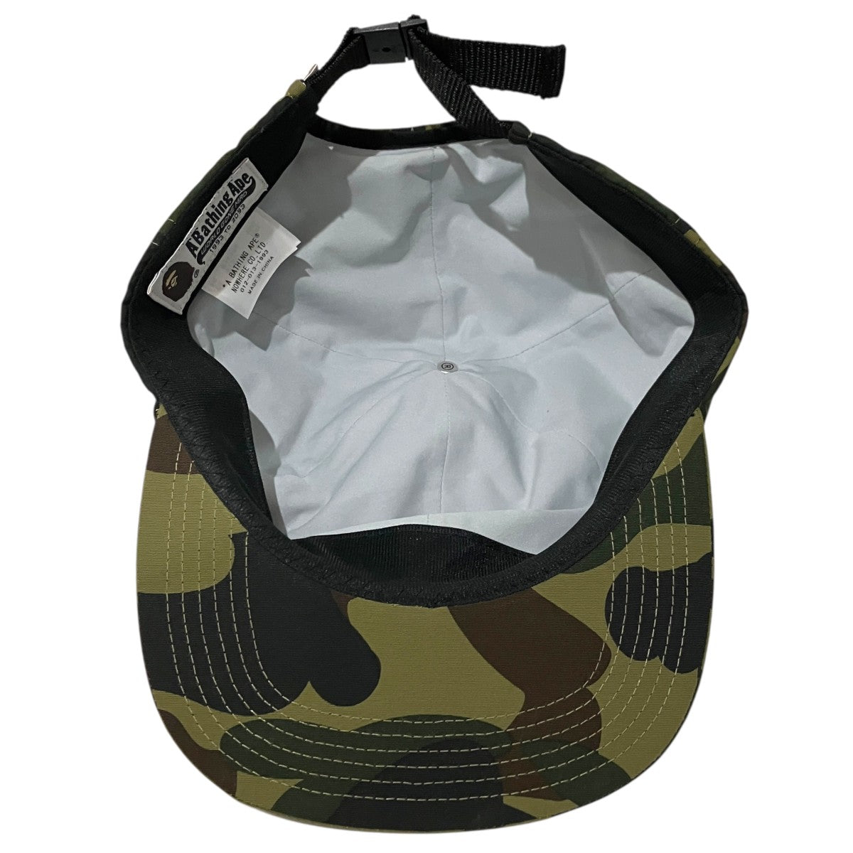 A BATHING APE 【Wind Stopper 1St Camo Panel Cap】カモフラ柄キャップ001CPK701006M 古着・中古-6枚目のアイテム画像