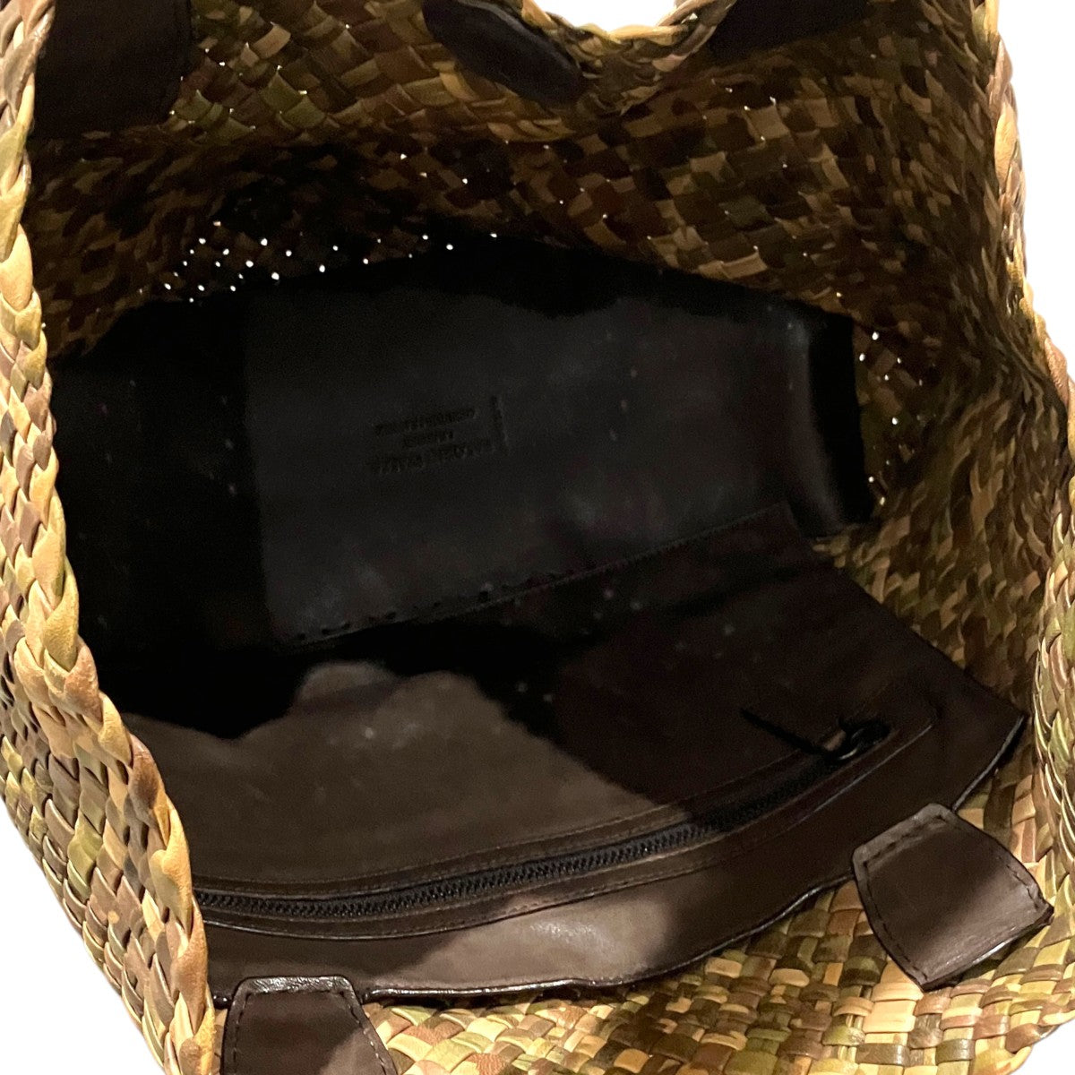 FALORNI カモフラレザートートバッグ 古着・中古-6枚目のアイテム画像