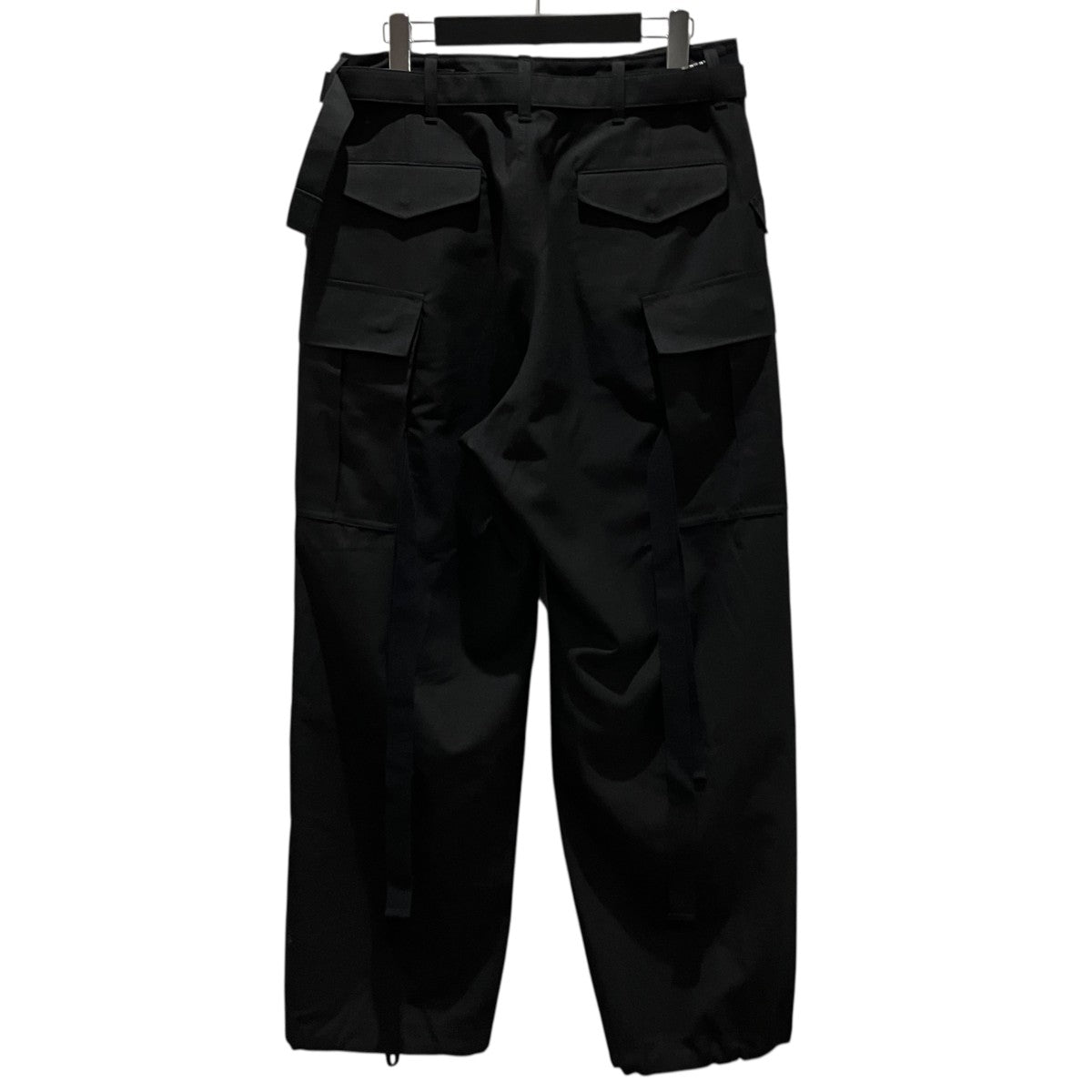 24SS【Suiting Cargo Pants】ベルト付カーゴパンツ24-03275M