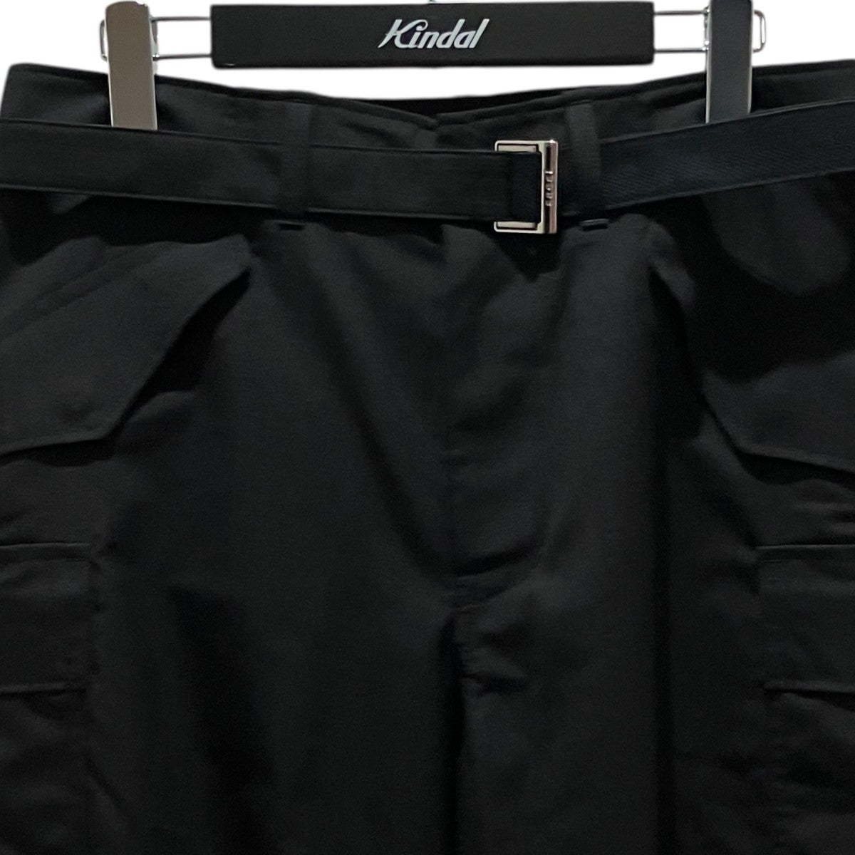 24SS【Suiting Cargo Pants】ベルト付カーゴパンツ24-03275M