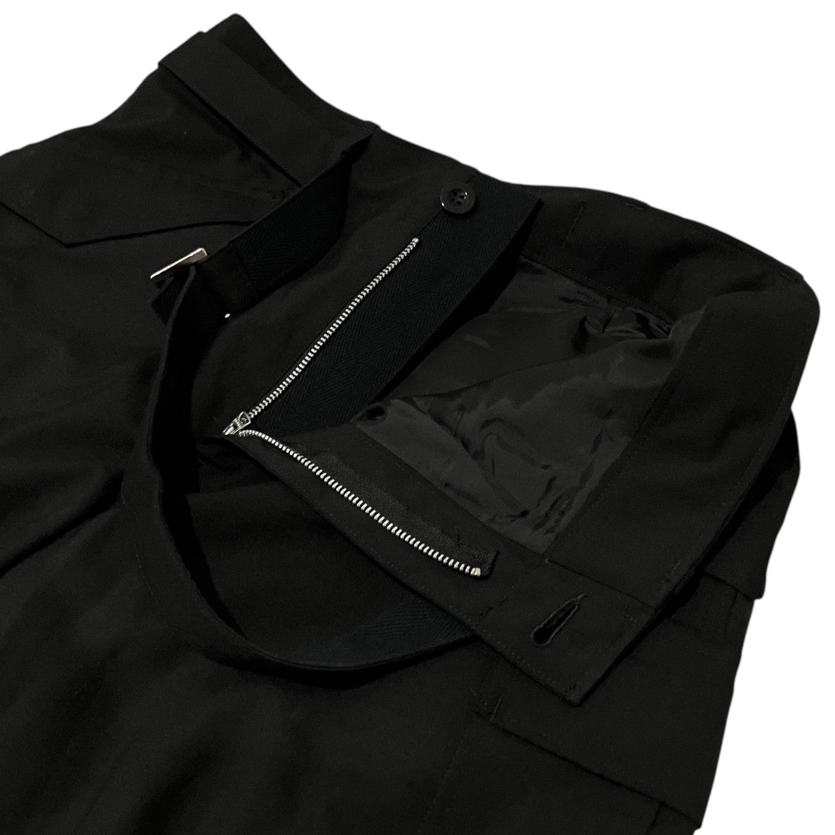 24SS【Suiting Cargo Pants】ベルト付カーゴパンツ24-03275M