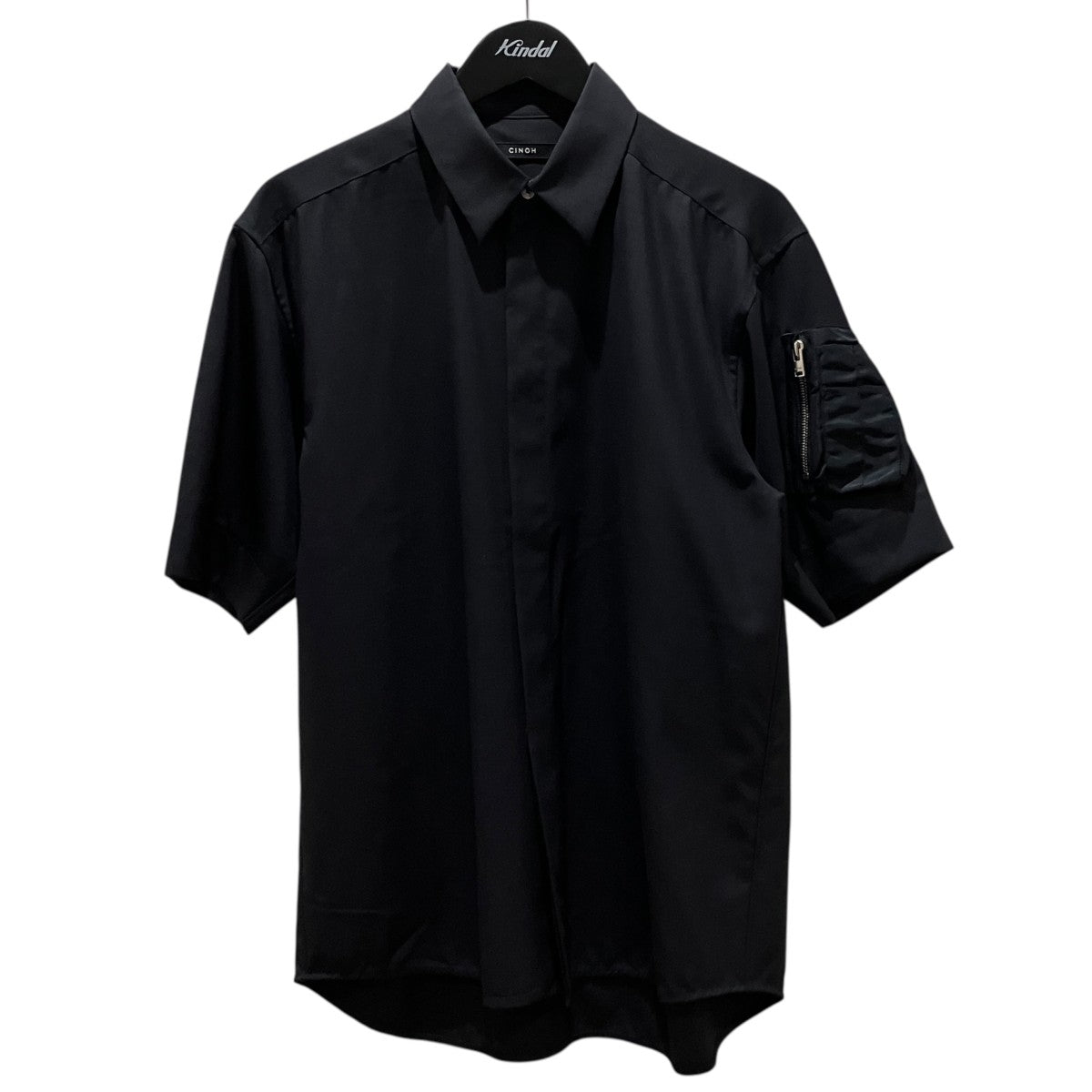 【SUMMER WOOL CIGAR POCKET H／S SHIRT】半袖シャツ24SST600