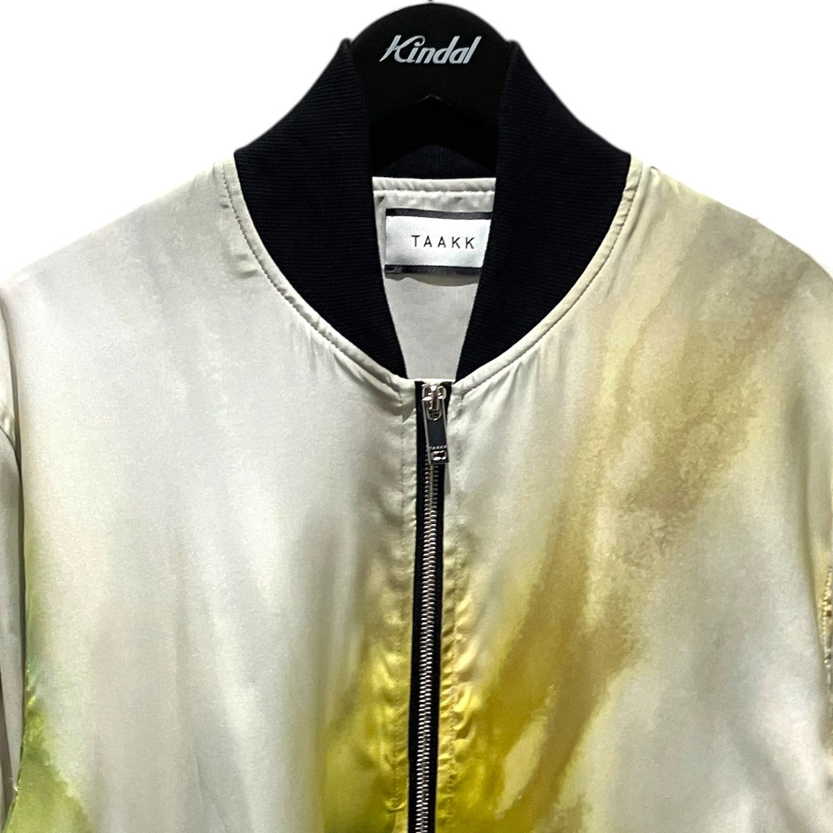 TAAAK ジップシルクブルゾンTA23SS-BL033 古着・中古-3枚目のアイテム画像