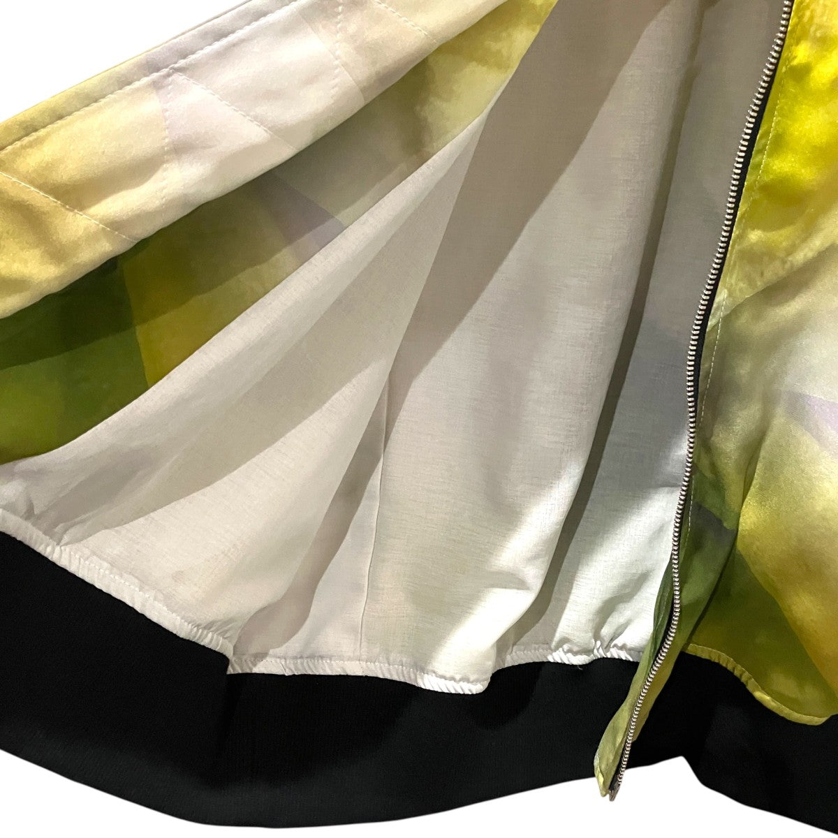 TAAAK ジップシルクブルゾンTA23SS-BL033 古着・中古-4枚目のアイテム画像