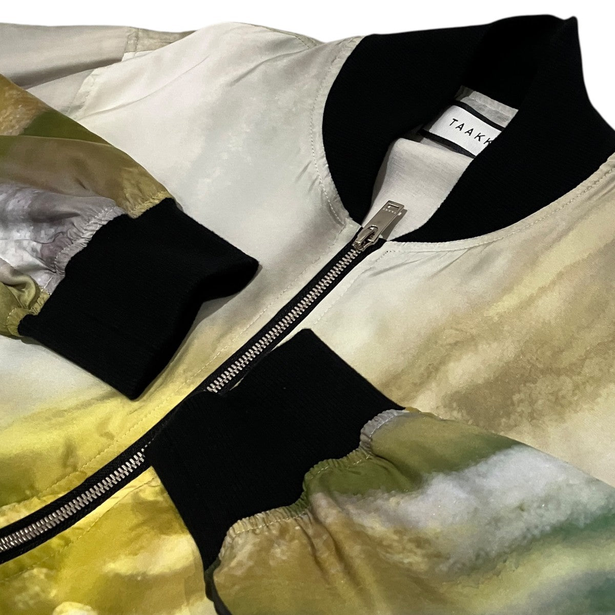 TAAAK ジップシルクブルゾンTA23SS-BL033 古着・中古-5枚目のアイテム画像