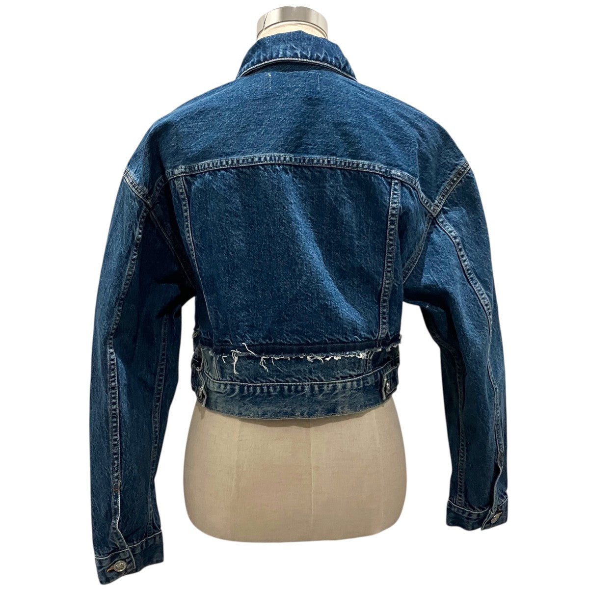 【cropped frayed jacket】デニムジャケットRWOC707S
