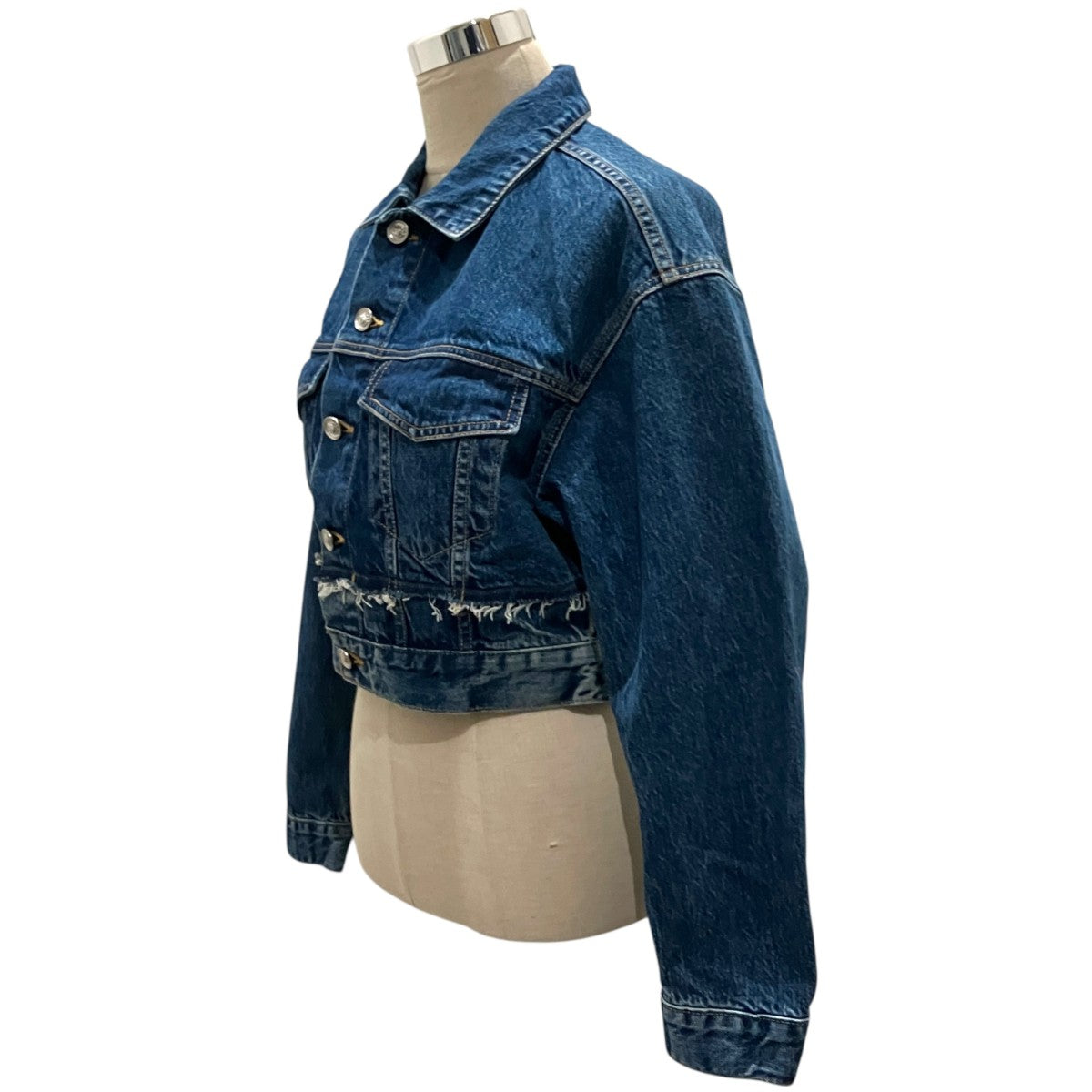 【cropped frayed jacket】デニムジャケットRWOC707S