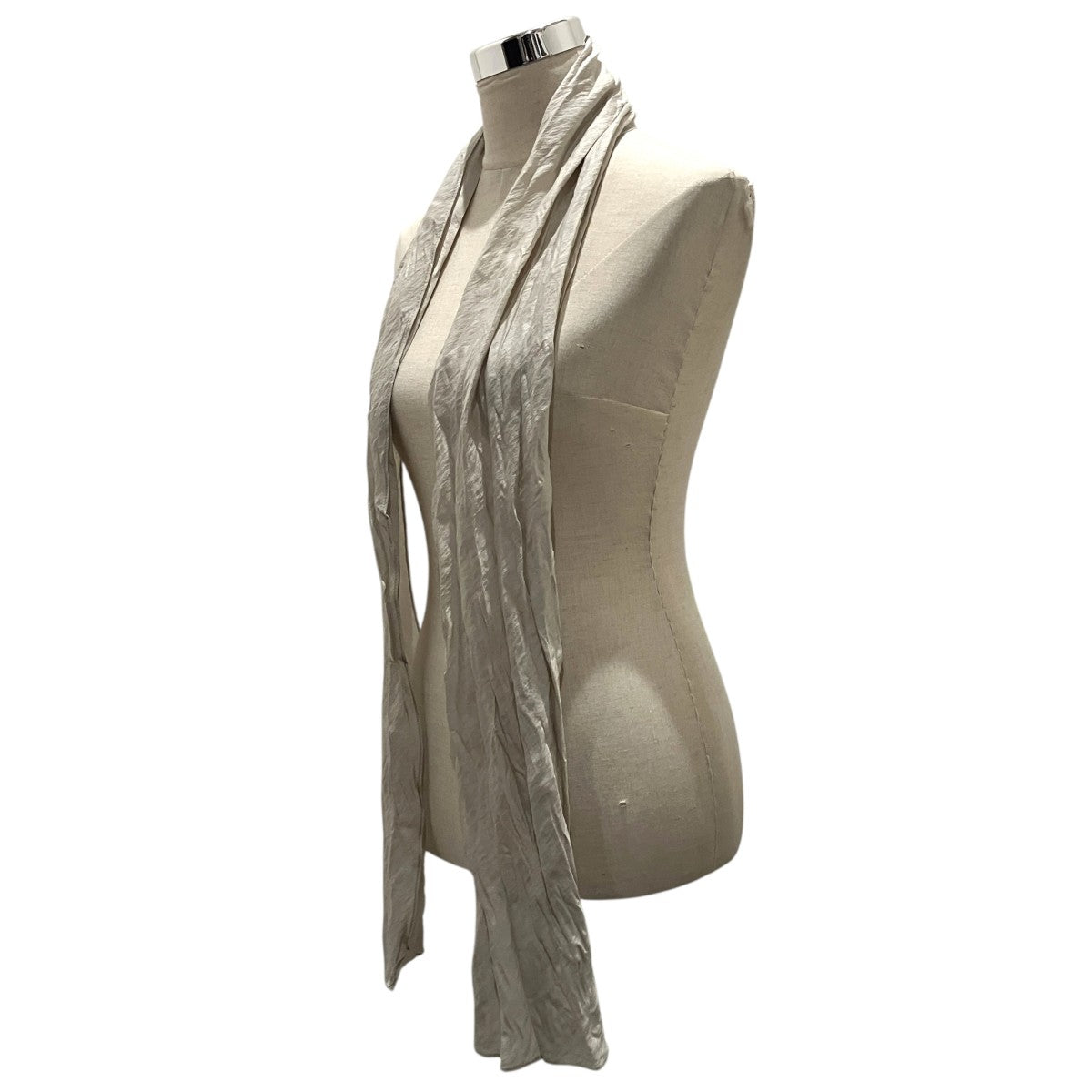 RECTO 【SILK BLEND GATHERED TIE SCARF】シルクスカーフRW26SAMF003TP 古着・中古-2枚目のアイテム画像