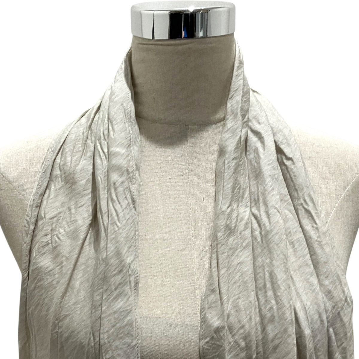 RECTO 【SILK BLEND GATHERED TIE SCARF】シルクスカーフRW26SAMF003TP 古着・中古-3枚目のアイテム画像