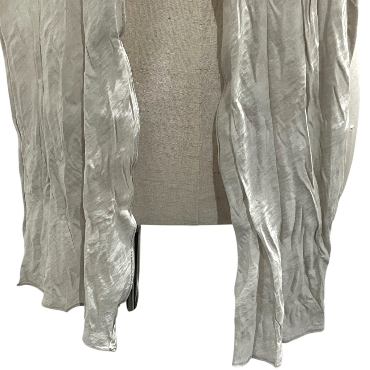 RECTO 【SILK BLEND GATHERED TIE SCARF】シルクスカーフRW26SAMF003TP 古着・中古-4枚目のアイテム画像