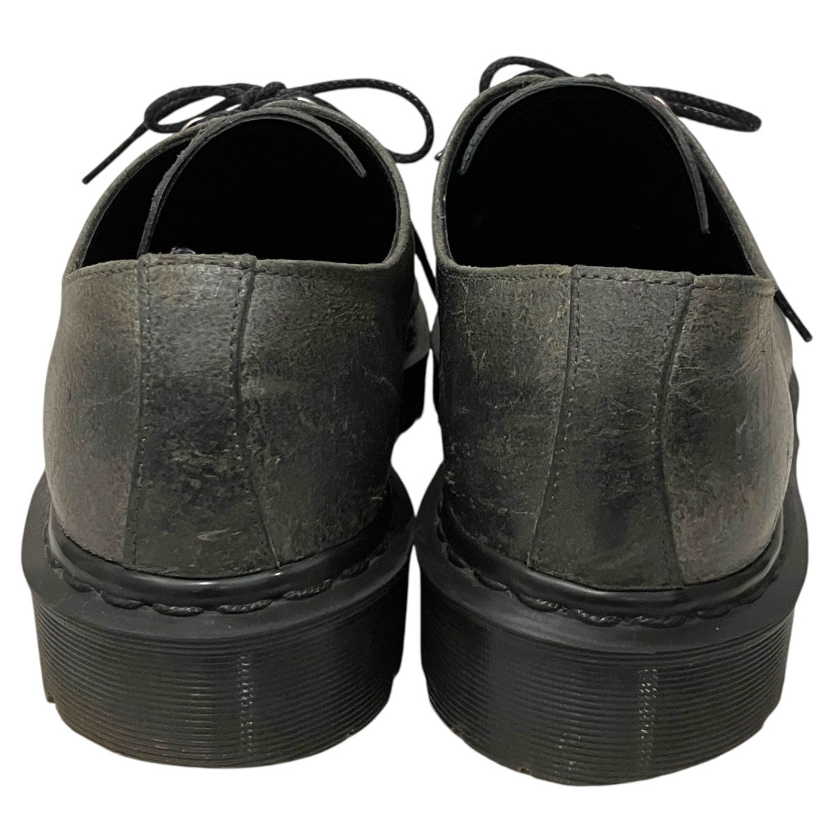 Dr．Martens 【MADE IN ENGLAND】C．F． Steadダメージ加工レザーシューズ 古着・中古-3枚目のアイテム画像