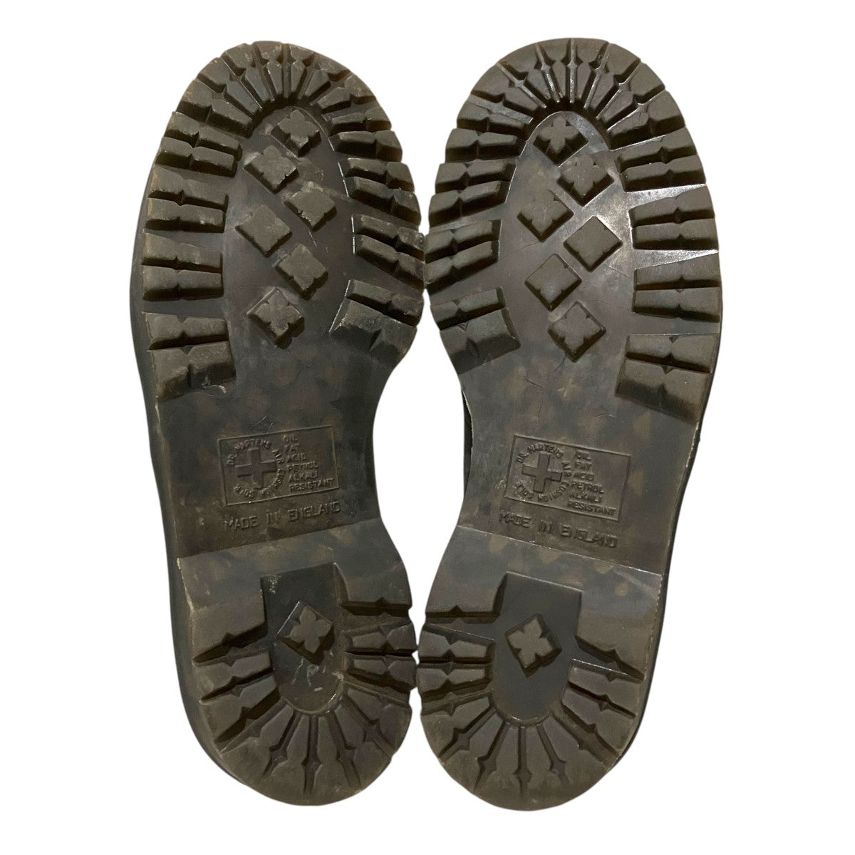 Dr．Martens 【MADE IN ENGLAND】C．F． Steadダメージ加工レザーシューズ 古着・中古-5枚目のアイテム画像