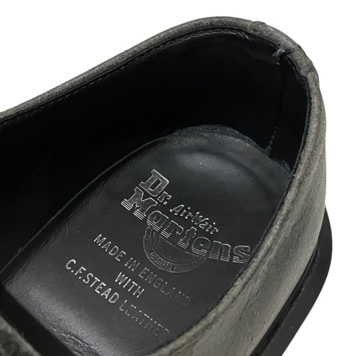 Dr．Martens 【MADE IN ENGLAND】C．F． Steadダメージ加工レザーシューズ 古着・中古-9枚目のアイテム画像