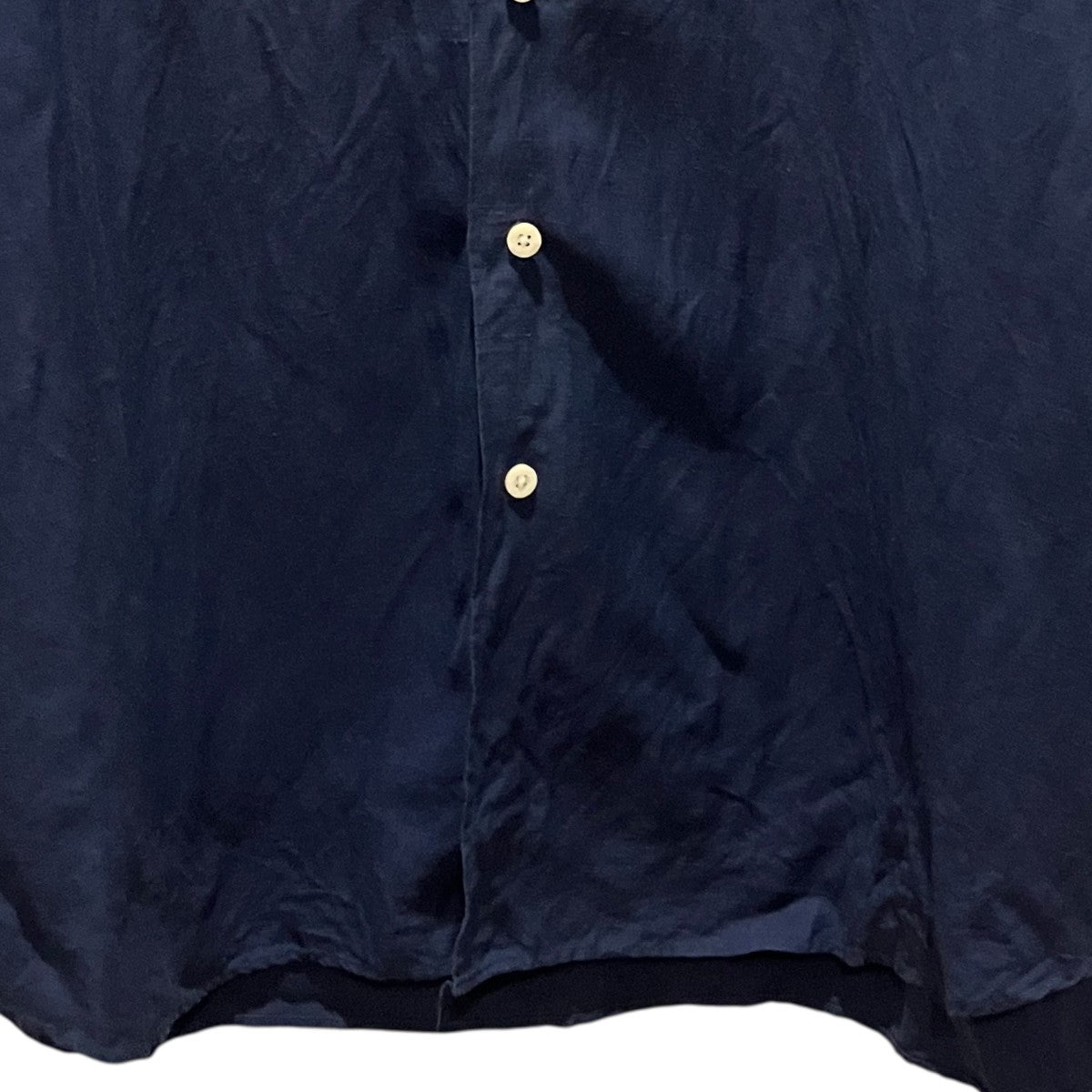 POLO RALPH LAUREN 半袖リネンシルクシャツ 古着・中古-4枚目のアイテム画像