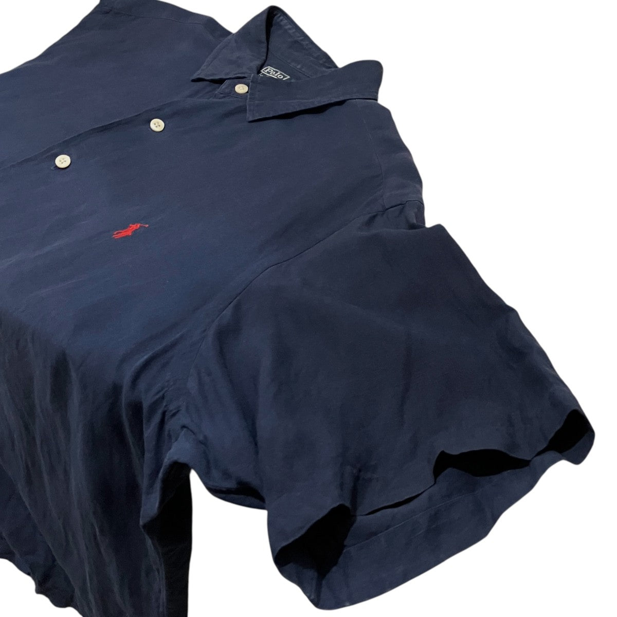 POLO RALPH LAUREN 半袖リネンシルクシャツ 古着・中古-5枚目のアイテム画像