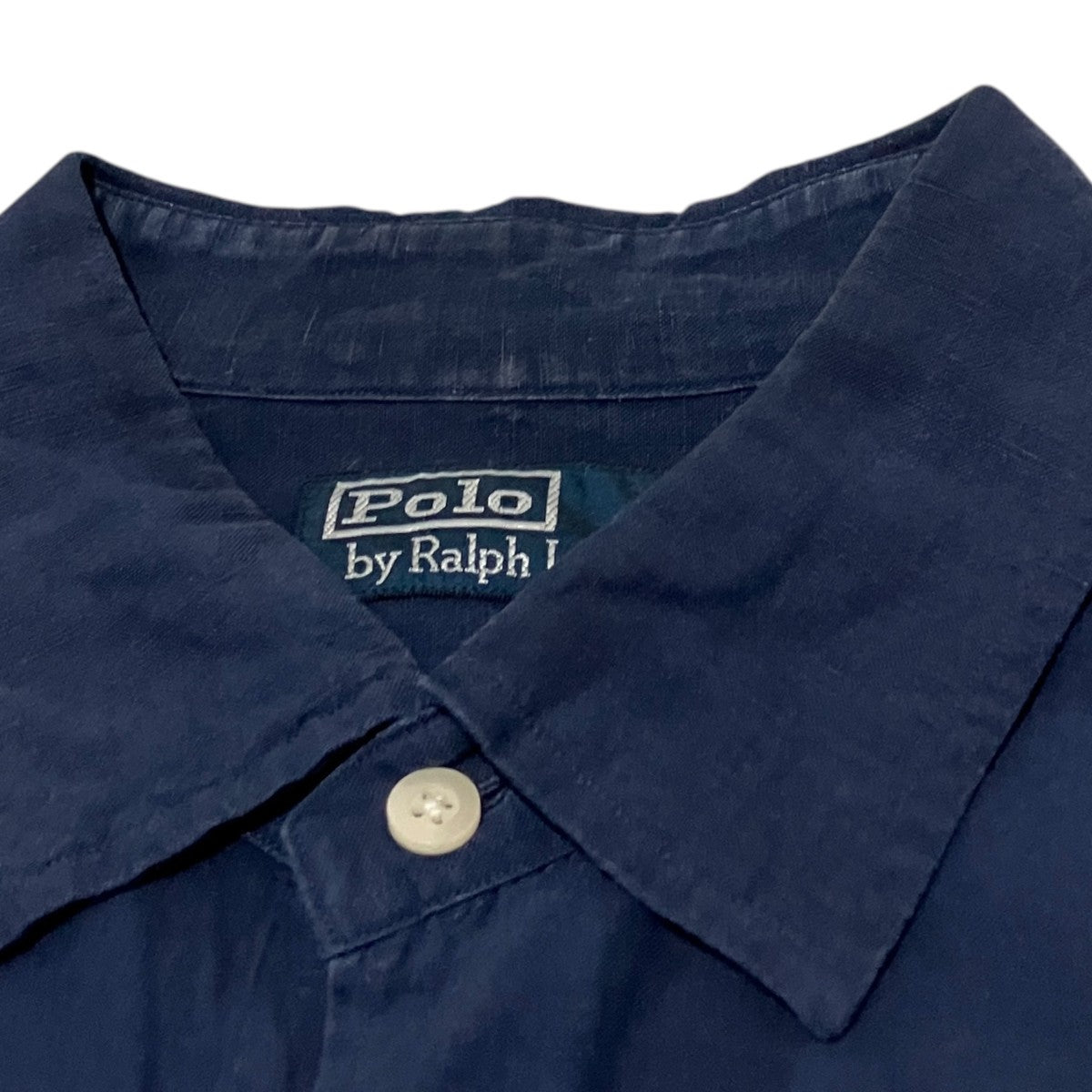 POLO RALPH LAUREN 半袖リネンシルクシャツ 古着・中古-6枚目のアイテム画像