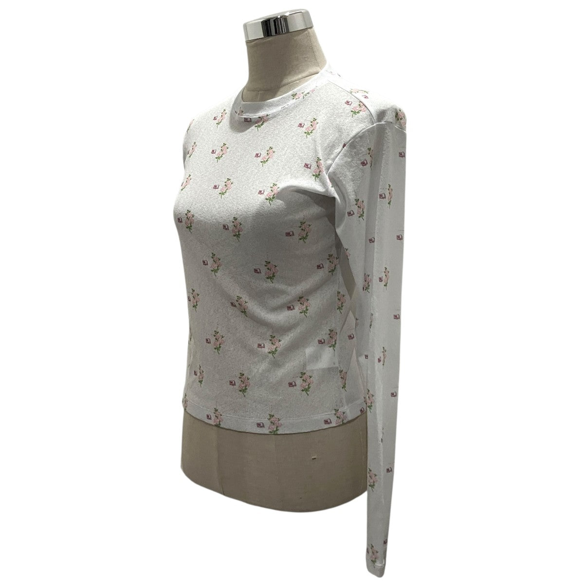 【Floral Graphic Jersey Top】長袖カットソー