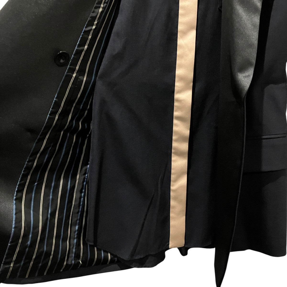 22SS【Suiting Mix Dress】ジレドッキングワンピース22-06028