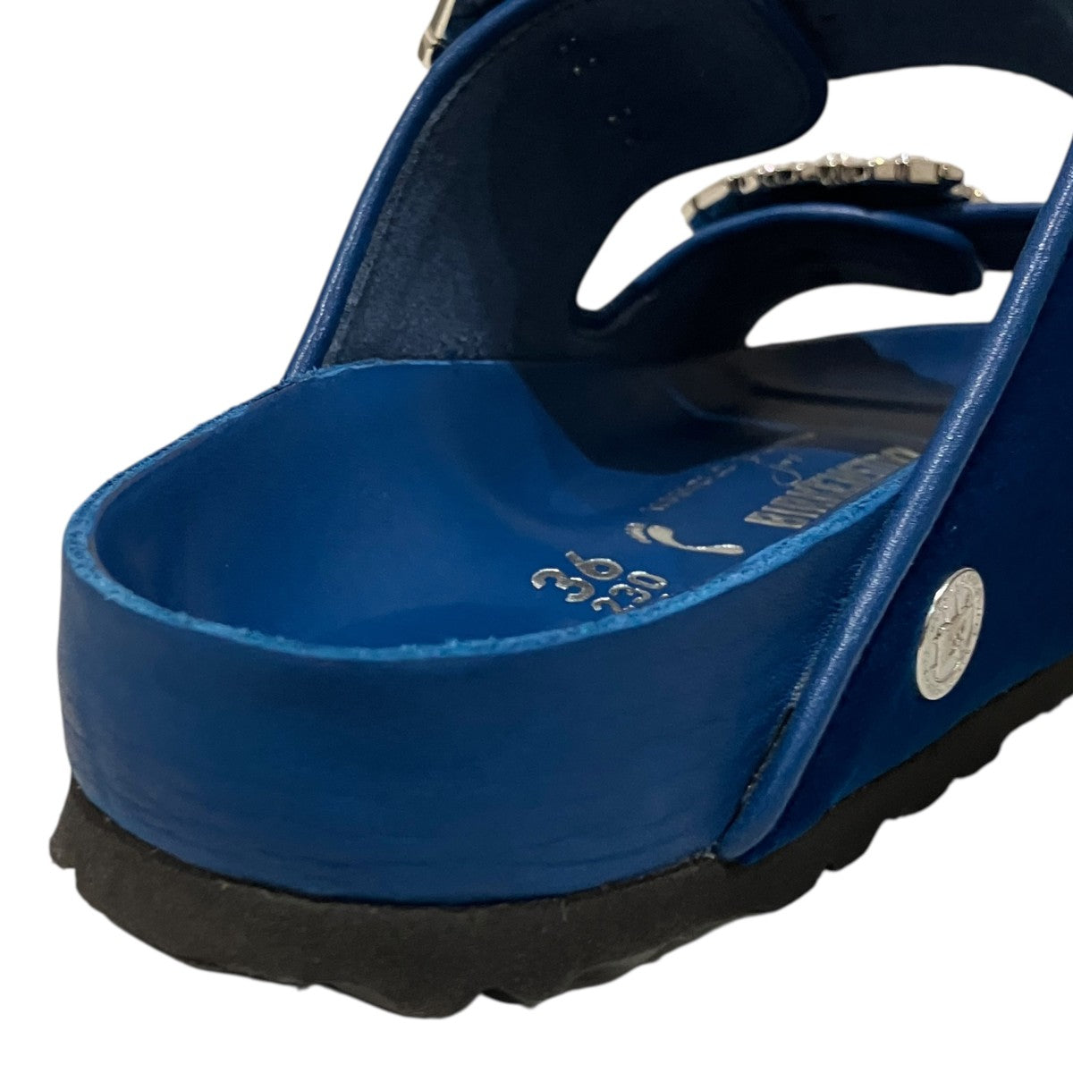BIRKENSTOCK×Manolo Blahnik ベルベットサンダル1022960 古着・中古-6枚目のアイテム画像