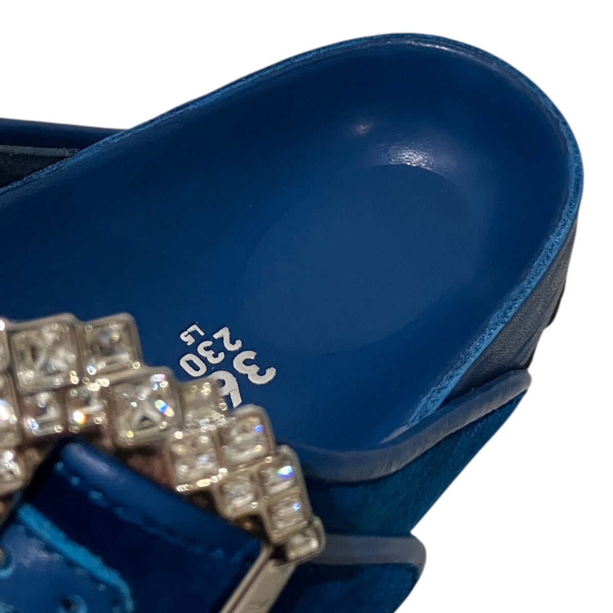 BIRKENSTOCK×Manolo Blahnik ベルベットサンダル1022960 古着・中古-9枚目のアイテム画像