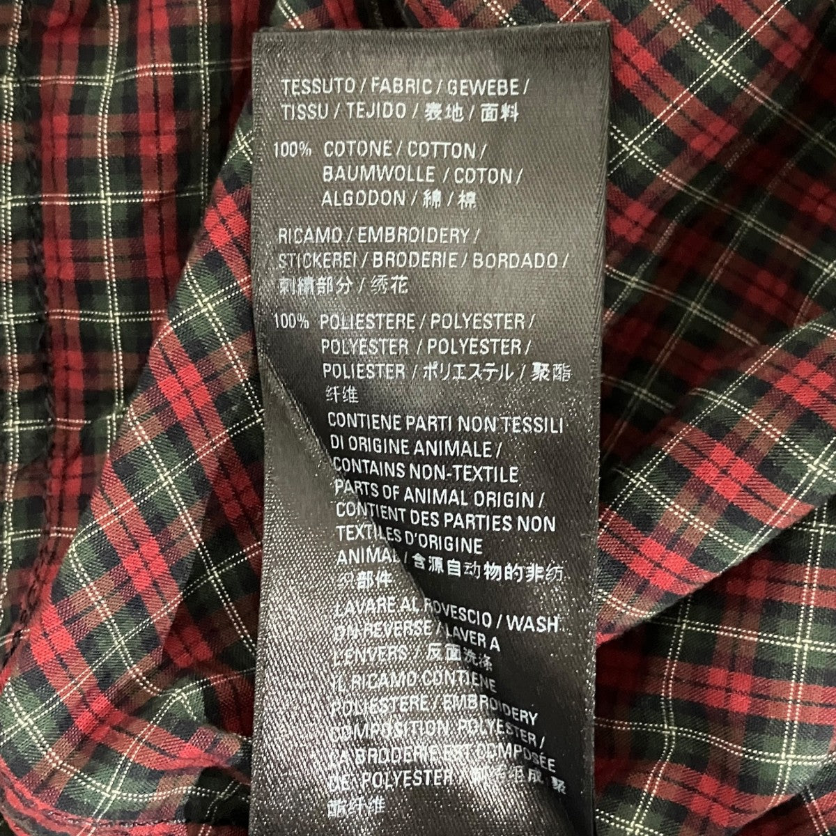 チェックシャツ658806