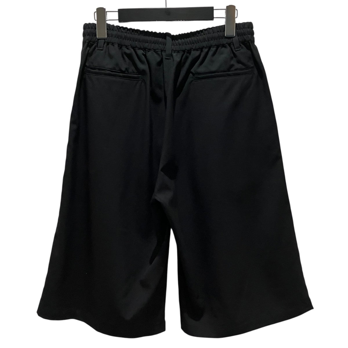 26SS【Exclusive Wool Washer Tropical 2pleated Easy Wide Shorts】ハーフパンツYK26SS01426P