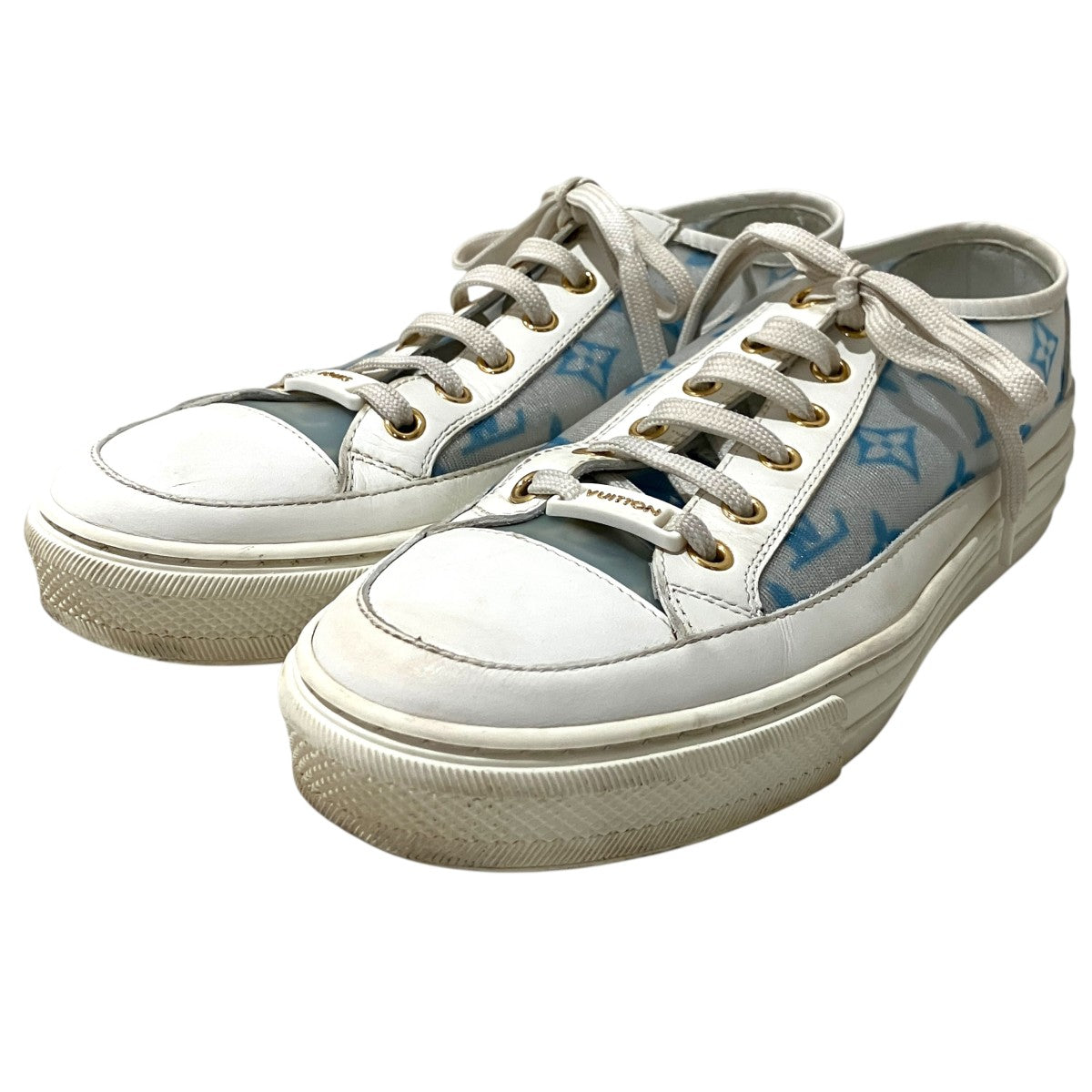 LOUIS VUITTON メッシュモノグラムスニーカー 古着・中古-1枚目のアイテム画像