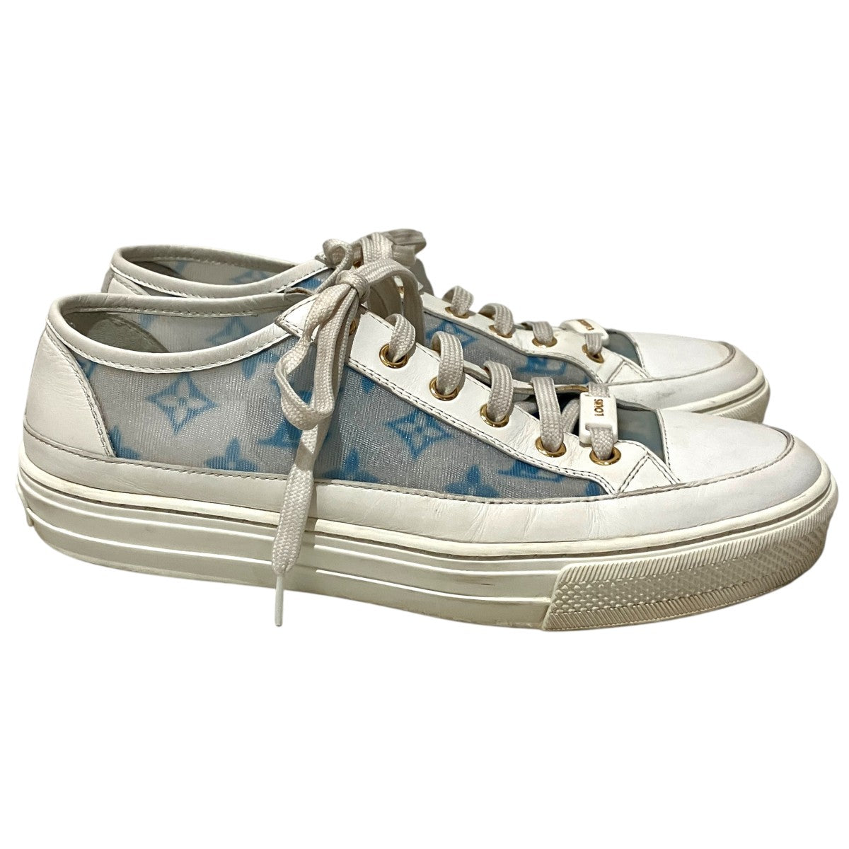 LOUIS VUITTON メッシュモノグラムスニーカー 古着・中古-3枚目のアイテム画像