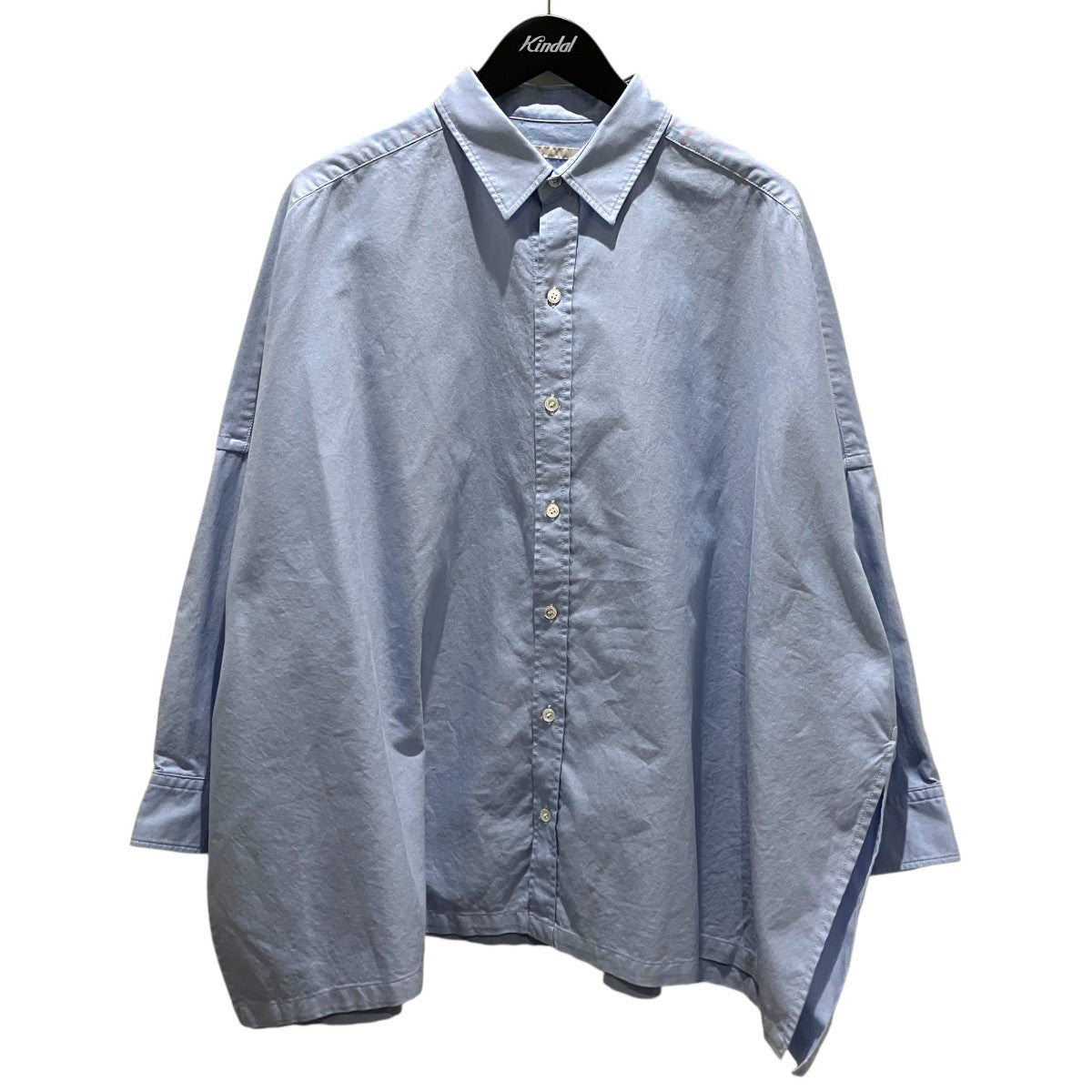 Plage 26SS【Light OX Ponchoシャツ】オーバーサイズシャツ26-050-922-1931-1-0 古着・中古-1枚目のアイテム画像