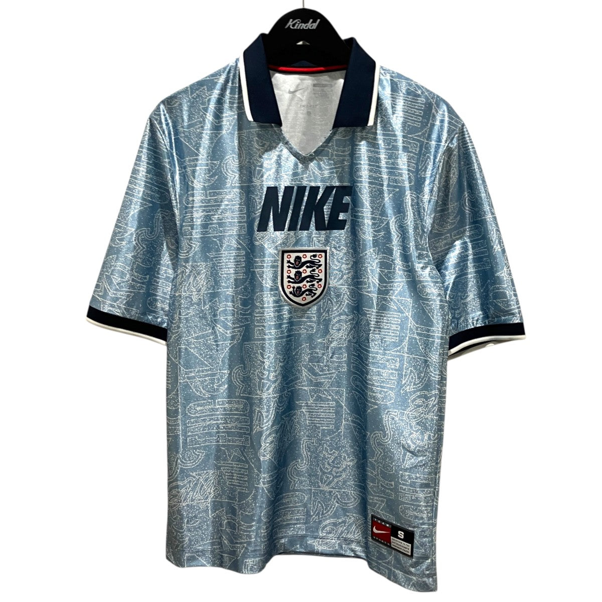 NIKE 【イングランド代表 エナジートップ】フットボールTシャツIH1866-486 古着・中古-1枚目のアイテム画像