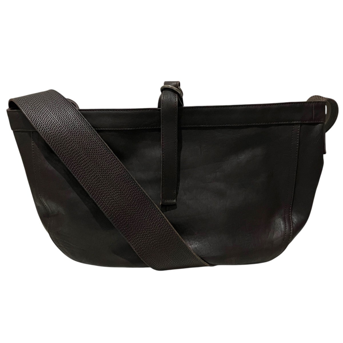 26SS【LOT．018 NEWSBOY BAG SMALL】レザーバッグ