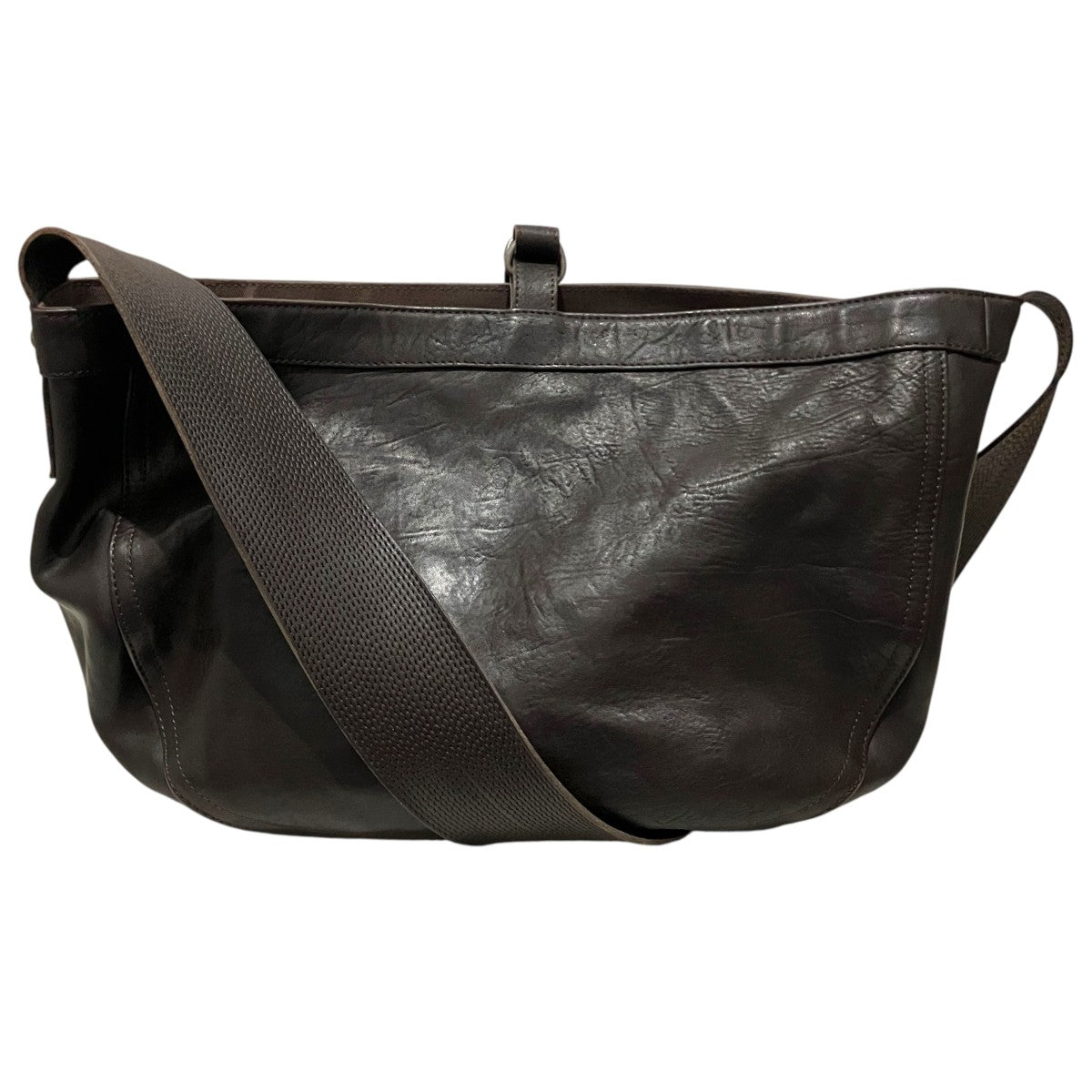 26SS【LOT．018 NEWSBOY BAG SMALL】レザーバッグ