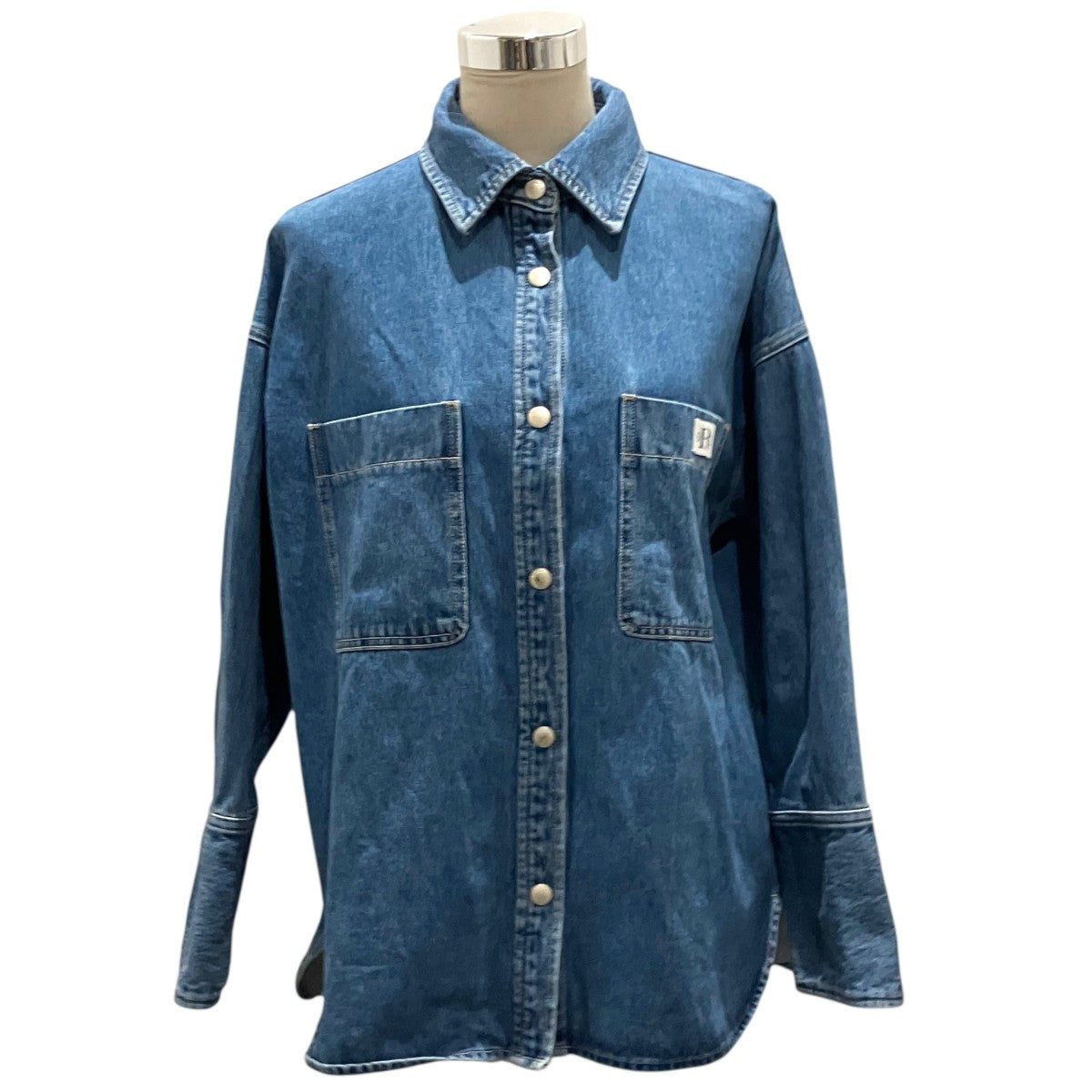 【Wideカフスdenimシャツジャケット】デニムシャツ121545277