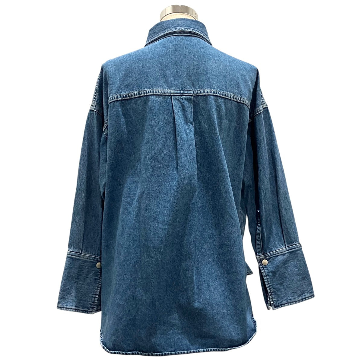 【Wideカフスdenimシャツジャケット】デニムシャツ121545277