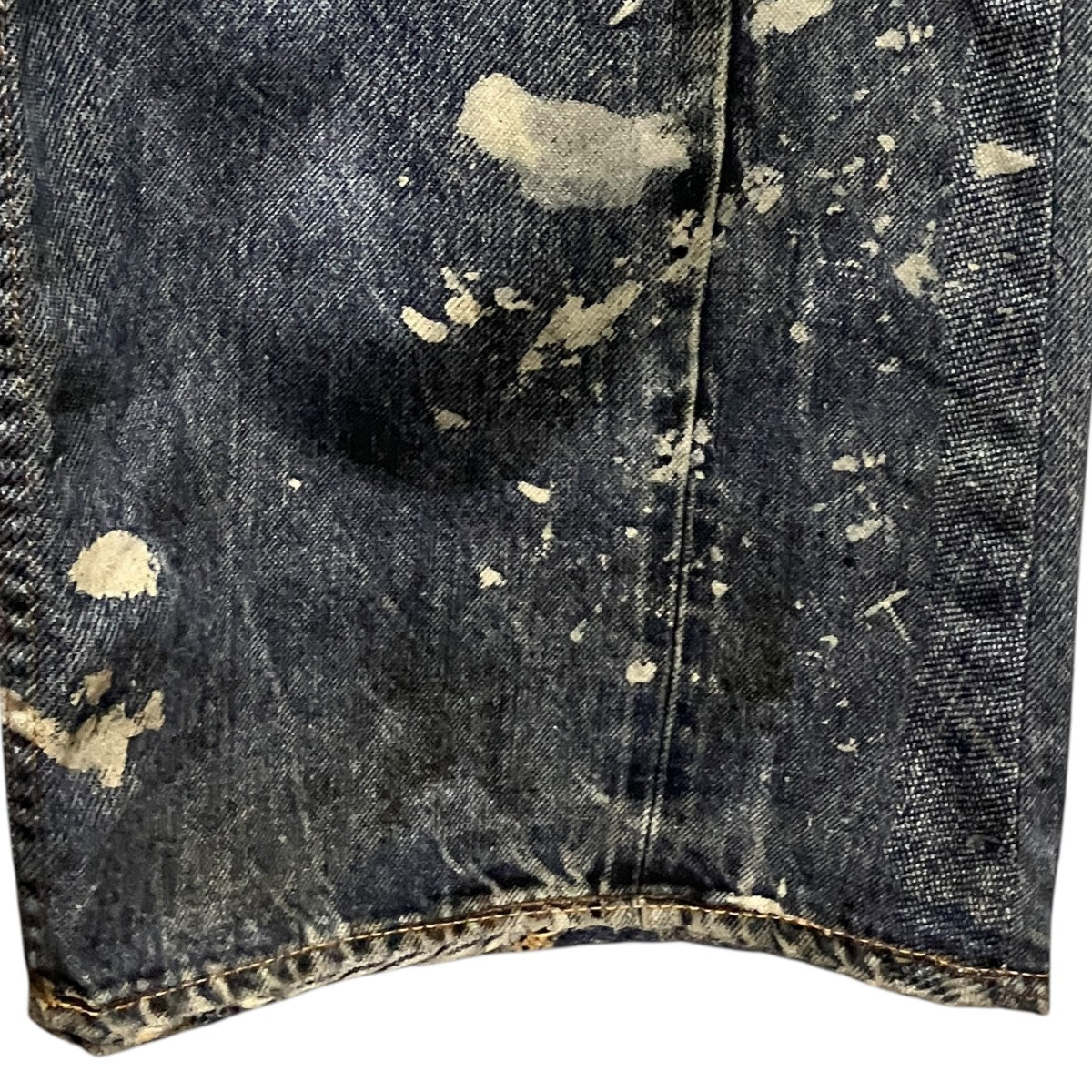 24AW【1981M】トロンプルイユキーチェーンデニムパンツFN-MN-TROU001020