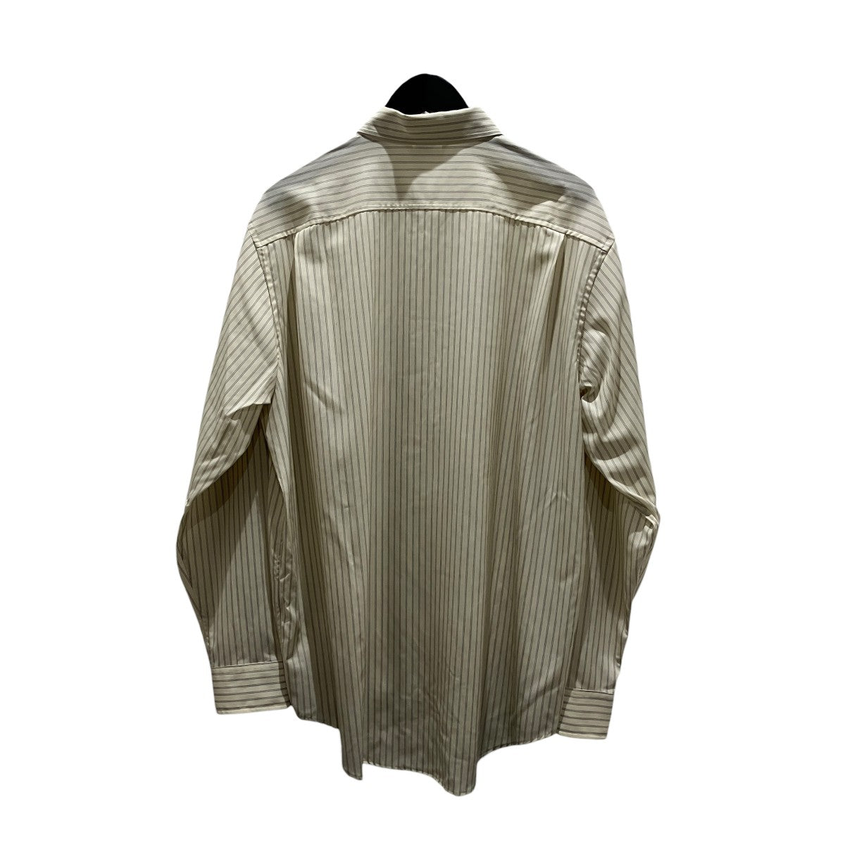 26SS【SUPER FINE WOOL STRIPE SHIRT】ストライプシャツA26SS01WW