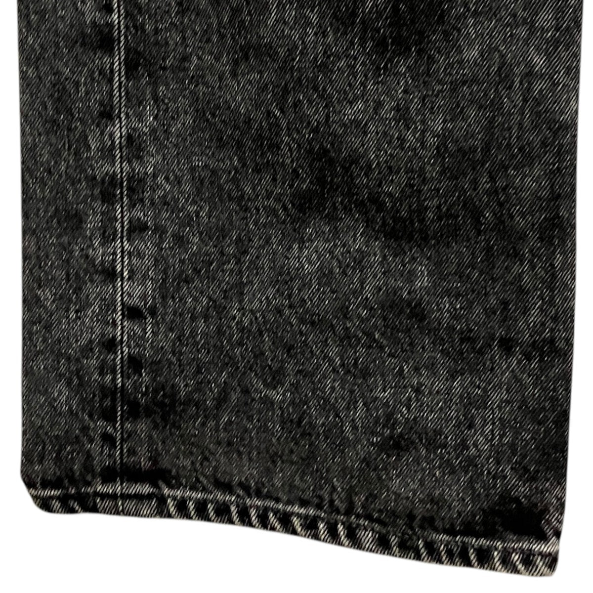 CELINE 【KURT JEANS ACID GRAY WASH】ケミカルウォッシュデニムパンツM RE 011 古着・中古-4枚目のアイテム画像