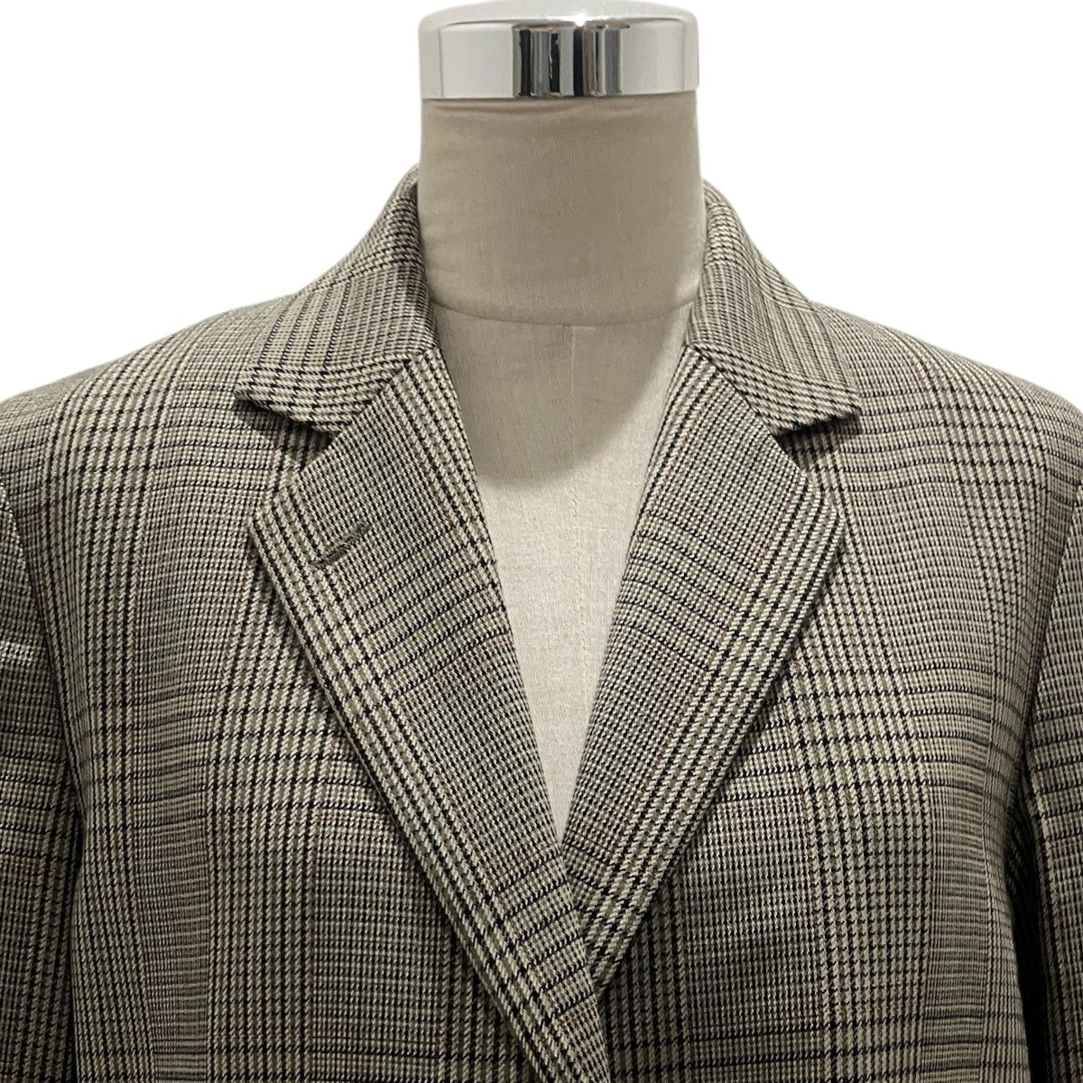 【FOX BROTHERS GLEN CHECK WOOL TWILL jacket】グレンチェックウールツイル ジャケット578--4120003