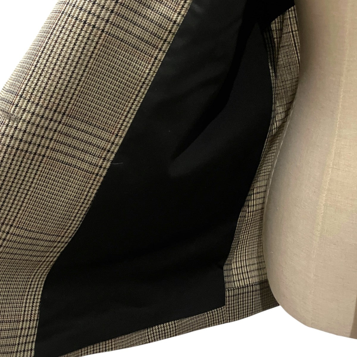 【FOX BROTHERS GLEN CHECK WOOL TWILL jacket】グレンチェックウールツイル ジャケット578--4120003