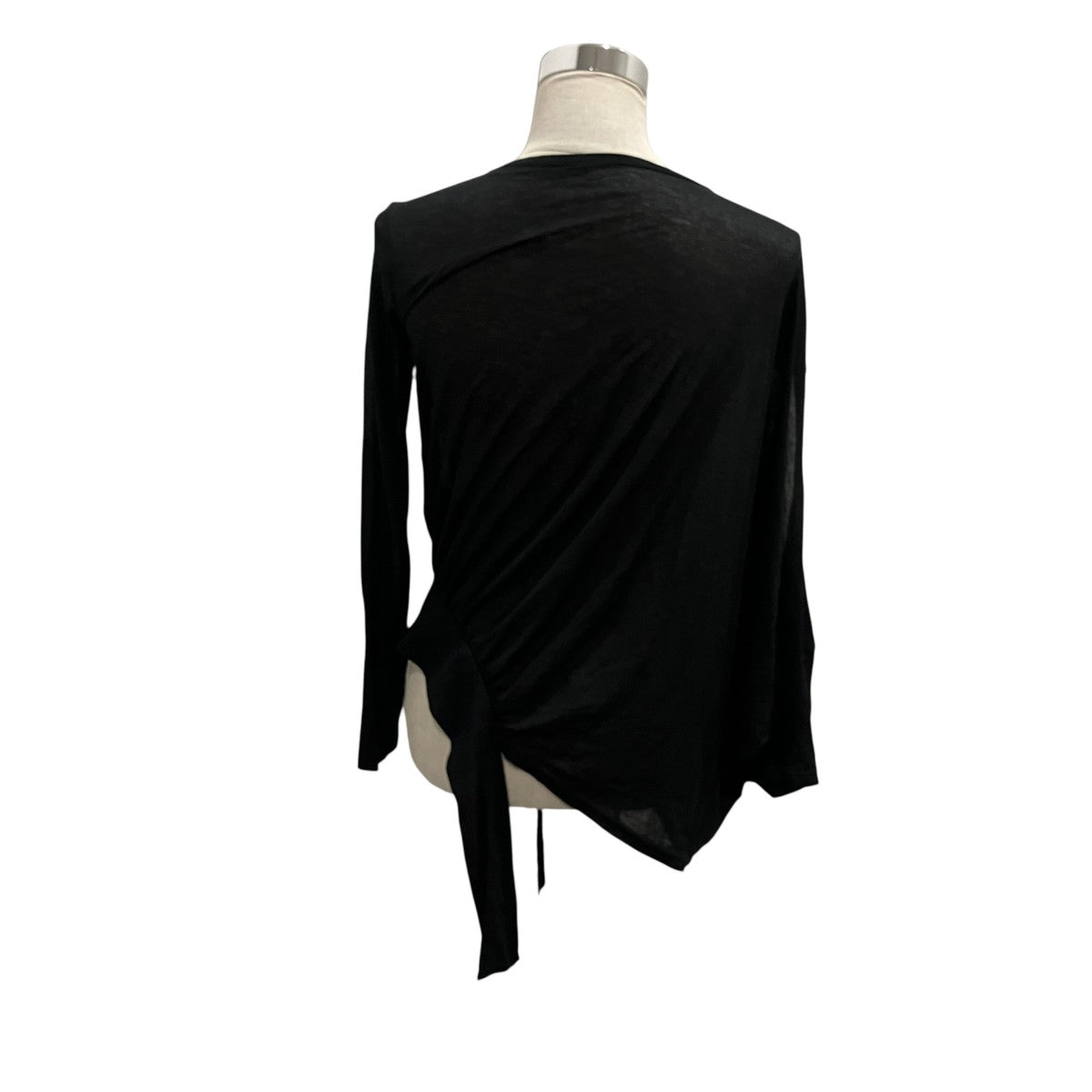 YOHJI YAMAMOTO 22SSシースルーアシンメトリーカットソーFG-T08-071 古着・中古-2枚目のアイテム画像