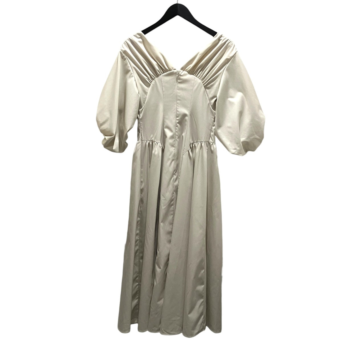 【Gathered Sleeve Dress】スリーブワンピース1261305057