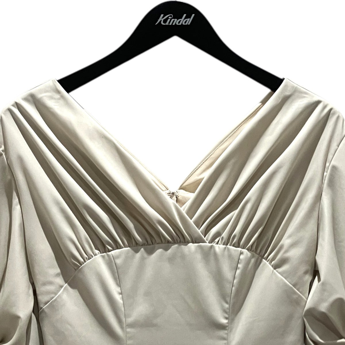 【Gathered Sleeve Dress】スリーブワンピース1261305057