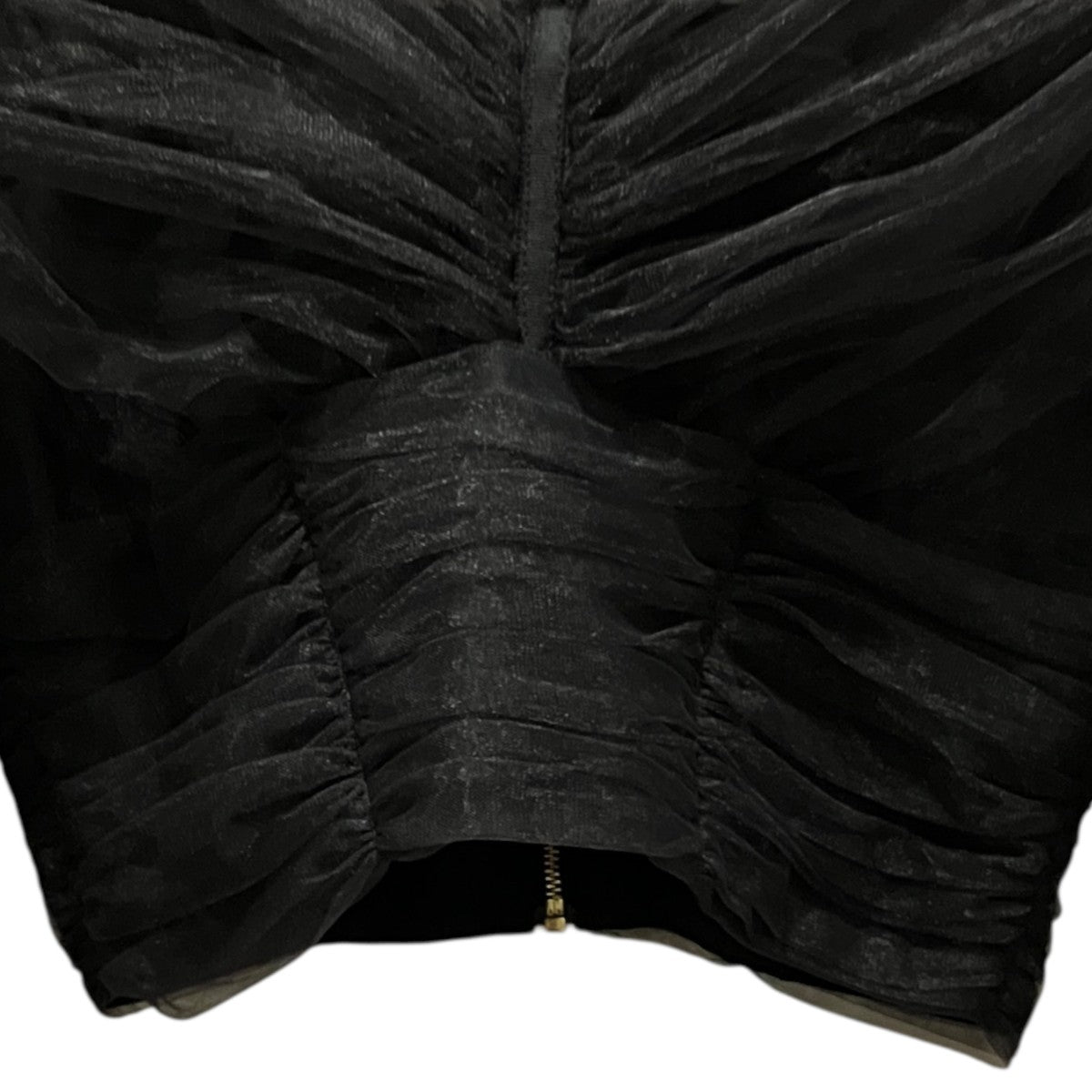 【MUTTON SLEEVE TULLE BLOUSE】シースルーブラウスFTC222-0102