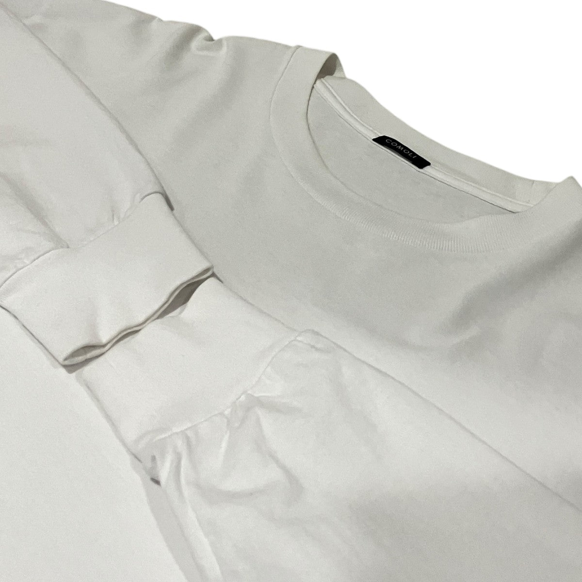 COMOLI(コモリ) 26SSコットンジャージ長袖TシャツD01-05012 D01-05012