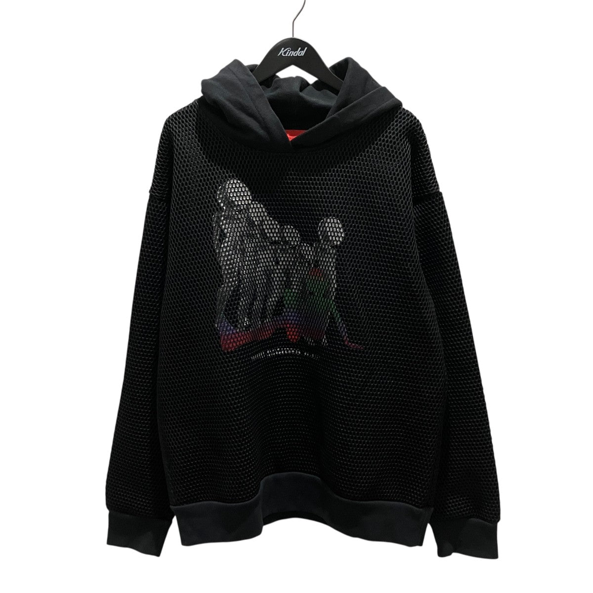 メッシュレイヤードピクトグラムパーカーWHODECIDESCO