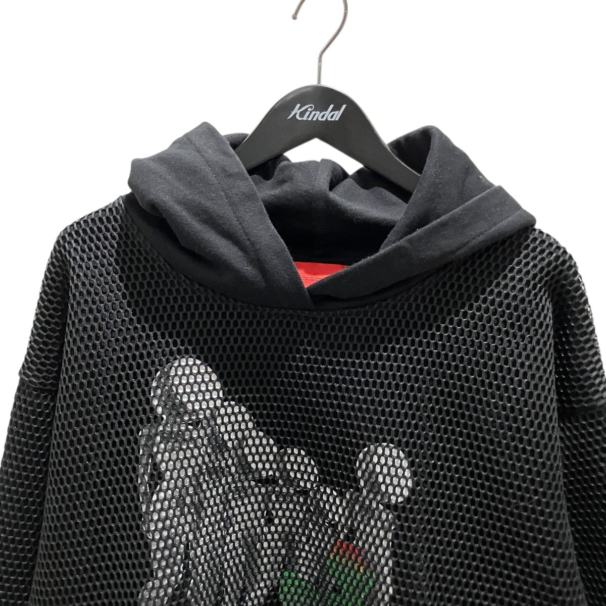 メッシュレイヤードピクトグラムパーカーWHODECIDESCO
