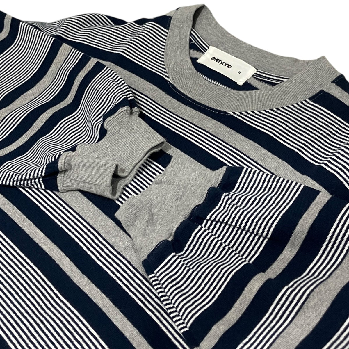 24SS【border long sleeve tee shirt】コットンボーダー長袖TシャツEV24-CS20